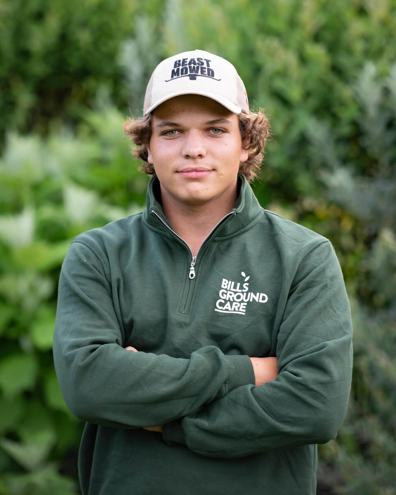Kurtis, team member at Bill's Ground Care